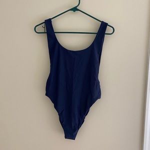 Aerie One Piece Swimsuit - Size M - Navy Blue - Cheeky!